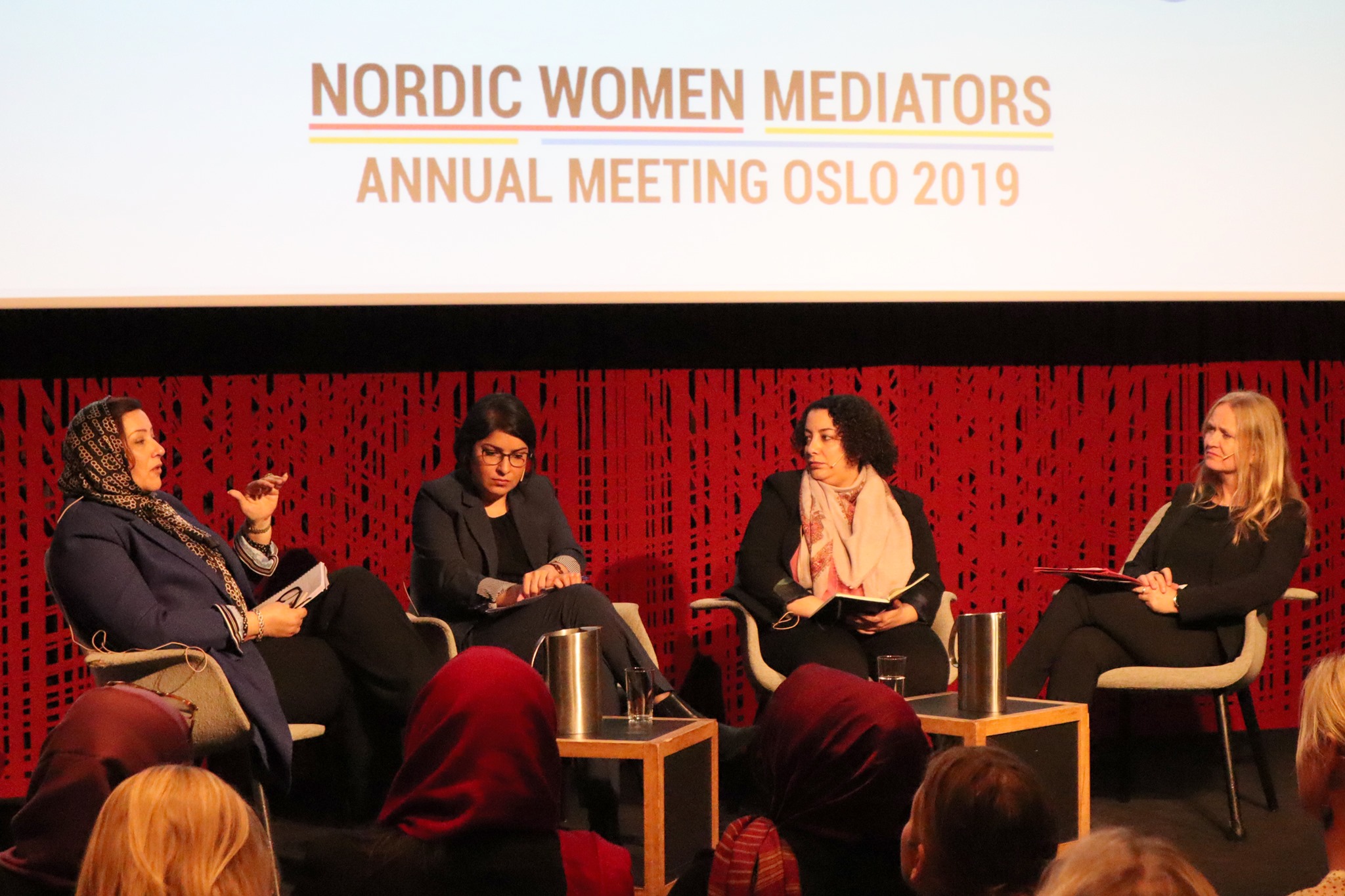 Photo from the Annual meeting of the Nordic Women Mediators in 2019